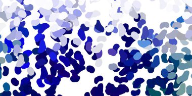 Açık mavi, soyut şekilli yeşil vektör deseni. Basit bir şekilde gradyan olan renkli soyut biçimler. Cep telefonları için arka plan.