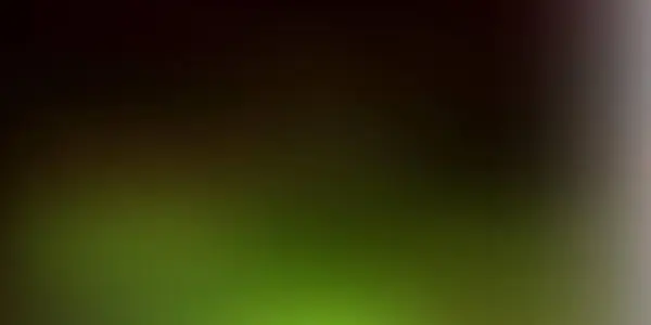 Modèle Flou Vectoriel Vert Foncé Jaune Illustration Colorée Avec Dégradé — Image vectorielle