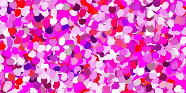 Светло Фиолетовый Розовый Векторный Задник Хаотичными Вкраплениями Красочная Иллюстрация Простыми — стоковый вектор