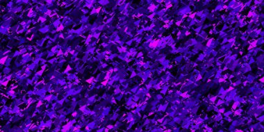 Çokgen şekilli koyu mor vektör deseni. Soyut renkli üçgen şekilli illüstrasyon. Reklamlar için şablon.