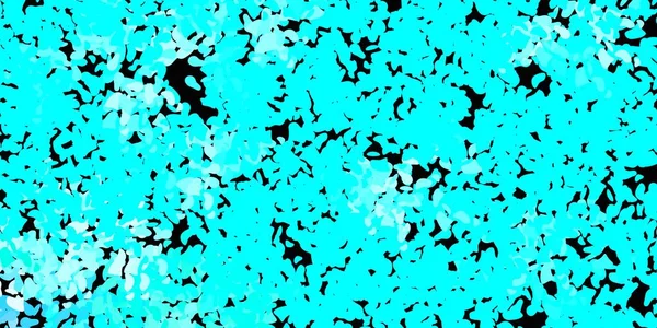 Hellblaue Grüne Vektorschablone Mit Abstrakten Formen Bunte Abstrakte Formen Mit — Stockvektor