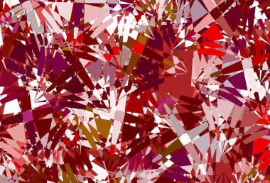 Üçgenli, çizgili koyu renkli vektör arkaplanı. Modern tarzda üçgen şekilli akıllı soyut çizimler. İniş sayfaları.