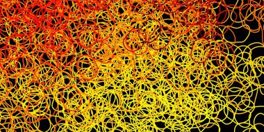 Soyut şekilli koyu turuncu vektör şablonu. Soyut tarzda renkli şekilli bir illüstrasyon. İşiniz için akıllı tasarım.