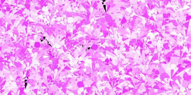 Çokgen formlu koyu mor vektör arkaplan. Modern tarzda üçgen şekilli akıllı soyut çizimler. Duvar kağıtlarınız için tasarım.