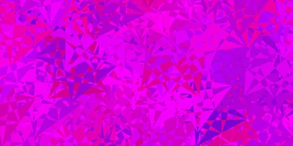 具有多边形的浅粉色矢量背景 具有现代风格三角形形式的智能抽象说明 这是对你的优点的一个简单的补充 — 图库矢量图片
