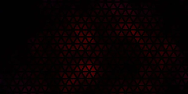 Textura Vectorial Rojo Oscuro Con Estilo Triangular Ilustración Abstracta Moderna — Archivo Imágenes Vectoriales