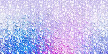 Açık mavi, ince çizgili sarı vektör deseni. Eğimli renkli geometrik örnekler var. Reklamlar ve reklamlar için desen.