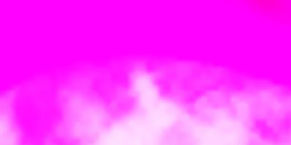 Plantilla Vectorial Light Pink Con Cielo Nubes Ilustración Degradada Con — Archivo Imágenes Vectoriales