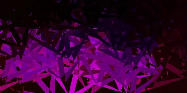 Modèle Vectoriel Bleu Clair Rouge Avec Des Formes Triangulaires Illustration — Image vectorielle