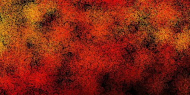 Eğrili koyu turuncu vektör deseni. Çizgili soyut gradyan çizimi. Web siteleri, iniş sayfaları için desen.