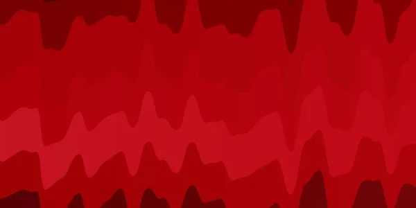 Mise Page Vectorielle Rouge Clair Avec Des Lignes Douces — Image vectorielle