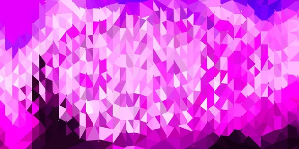 Luz Púrpura Vector Rosa Fondo Triángulo Abstracto Ilustración Abstracta Moderna — Vector de stock