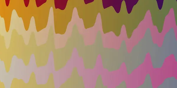 Fondo Vectorial Multicolor Claro Con Curvas Ilustración Abstracta Con Arcos — Vector de stock