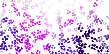 Soyut şekilli açık mor vektör deseni. Soyut tarzda, gradyan formlarda basit tasarım. Duvar kağıdı seti için zarif tasarım.