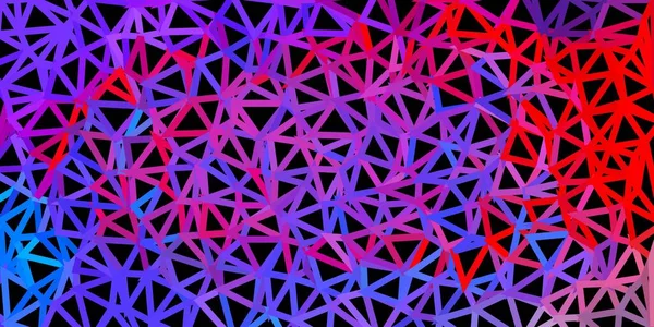 Hellblauer Gelber Vektor Dreieck Mosaik Hintergrund Mosaik Bunte Illustration Mit — Stockvektor
