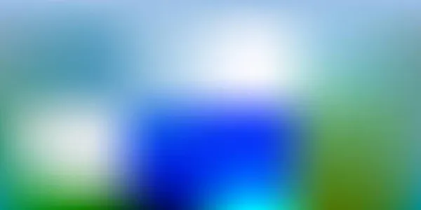 Dark Blue Green Vector Blur Background Colorful Illustration Gradient Halftone — Stock Vector