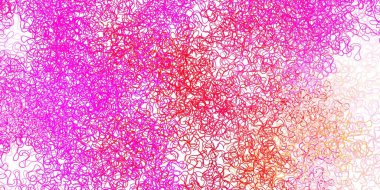 Kavisli koyu kırmızı vektör dokusu. Çizgili soyut gradyan çizimi. Posterleriniz ve afişleriniz için en iyi tasarım.