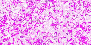 Çokgen şekilli açık pembe vektör deseni. Modern tarzda üçgen şekilli akıllı soyut çizimler. Insperarion için tasarımı başlat.