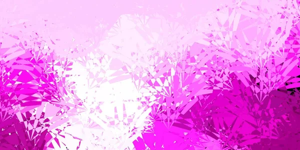 Diseño Vectorial Rosa Oscuro Con Formas Triangulares Ilustración Abstracta Excepcional — Vector de stock