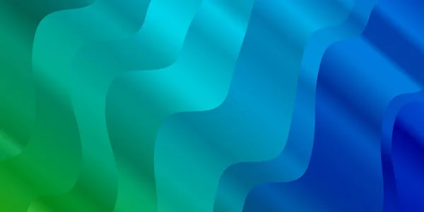 Lichtblauwe Groene Vector Textuur Met Ronde Boog — Stockvector