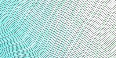 Eğri çizgileri olan hafif BLUE vektör şablonu.