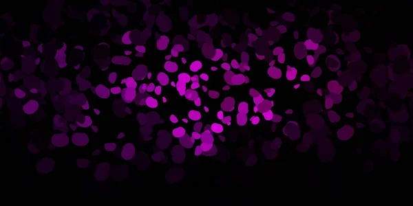 Fondo Vectorial Púrpura Oscuro Con Formas Aleatorias Formas Abstractas Coloridas — Archivo Imágenes Vectoriales