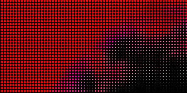 Світло Червоний Векторний Фон Бульбашками — стоковий вектор