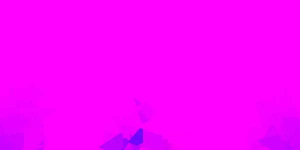 Lichtpaarse Roze Vector Veelhoekige Achtergrond Mozaïek Kleurrijke Illustratie Met Driehoek — Stockvector