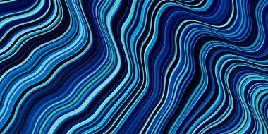 Dairesel yay ile hafif BLUE vektör düzeni.