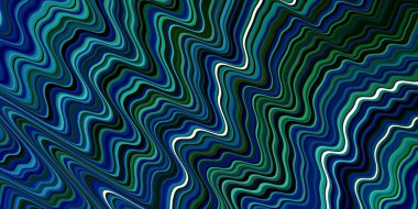 Açık Mavi, wry çizgileri ile yeşil vektör arkaplan.