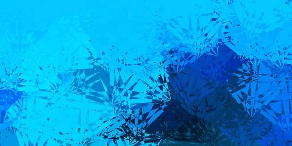 Donkerblauwe Vectorachtergrond Met Veelhoekige Vormen Eenvoudig Ontwerp Abstracte Stijl Met — Stockvector