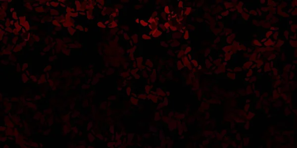 Ciemnoczerwone Tło Wektora Przypadkowymi Formami Kolorowe Abstrakcyjne Formy Gradientem Prostym — Wektor stockowy