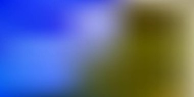 Açık mavi, sarı vektör eğimli bulanık doku. Görüntü stili ve gradyan ile soyut renkli resimleme. Cep telefonları için arkaplan.