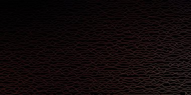 Koyu mavi, kıvrımlı sarı vektör arkaplan.