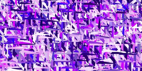 Светло Фиолетовый Векторный Узор Полигональными Вставками Выдающаяся Абстрактная Иллюстрация Диапазоном — стоковый вектор