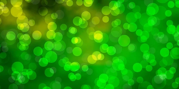 Светло Зеленый Желтый Векторный Отрезок Точками Абстрактный Декоративный Дизайн Градиентном — стоковый вектор