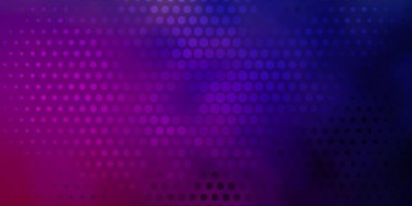 Koyu mavi, daire şekilli kırmızı vektör düzeni.