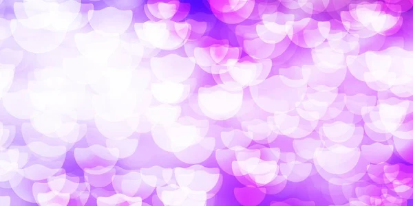 带圆点的浅紫色矢量背景带有自然风格色彩斑斑的抽象图解 窗帘图案 — 图库矢量图片