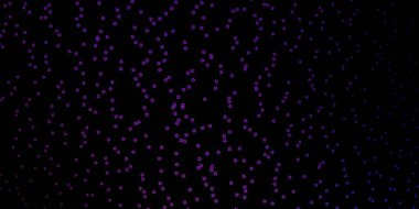 Koyu pembe, güzel yıldızlı mavi vektör dokusu.