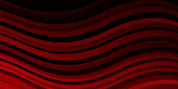 Dark Red Vector Backdrop Circular Arc — Stock Vector