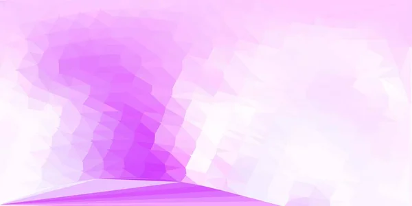 Texture Polygonale Gradient Vectoriel Violet Clair Illustration Abstraite Élégante Avec — Image vectorielle