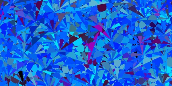 Темно Розовый Синий Вектор Искушают Треугольниками Иллюстрация Абстрактными Красочными Треугольными — стоковый вектор