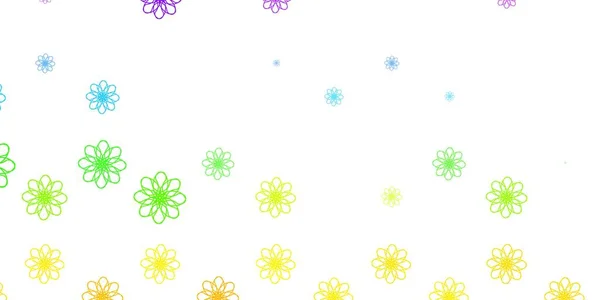 Легкая Многоцветная Векторная Текстура Мокрыми Линиями Градиентная Иллюстрация Простом Стиле — стоковый вектор