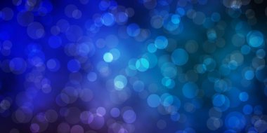 Açık Mavi, daireli kırmızı vektör şablonu.