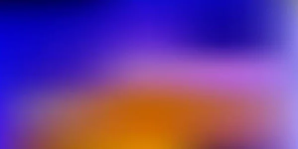 Azul Escuro Vetor Vermelho Desfocado Layout Blur Ilustração Colorida Novo —  Vetores de Stock