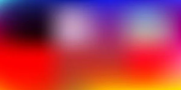 Lichtrood Geel Vector Wazig Patroon Abstracte Kleurrijke Illustratie Wazige Stijl — Stockvector
