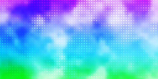 Світлий Багатобарвний Векторний Шаблон Колами Ілюстрація Набором Блискучих Барвистих Абстрактних — стоковий вектор