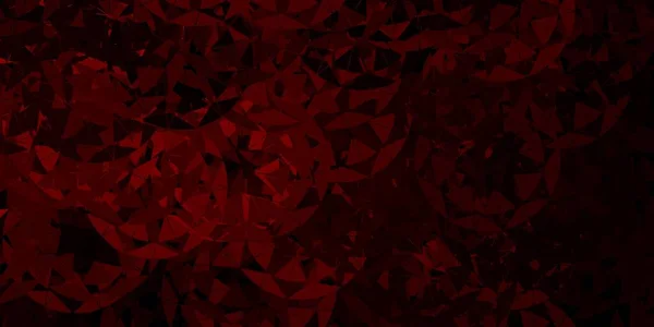 Темно Красный Векторный Шаблон Треугольными Фигурами Треугольные Фигуры Красочным Градиентом — стоковый вектор