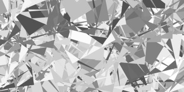 Üçgen şekilli açık gri vektör şablonu. Renkli soyut üçgenli web materyali çizimi. Insperarion için tasarımı başlat.