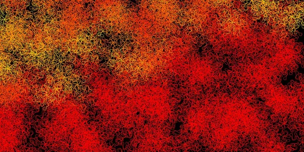 Koyu kırmızı, çizgili sarı vektör şablonu. Yaylı basit bir şekilde gradyan çizimi. Kullanıcı Arayüzü tasarımınız için şablon.